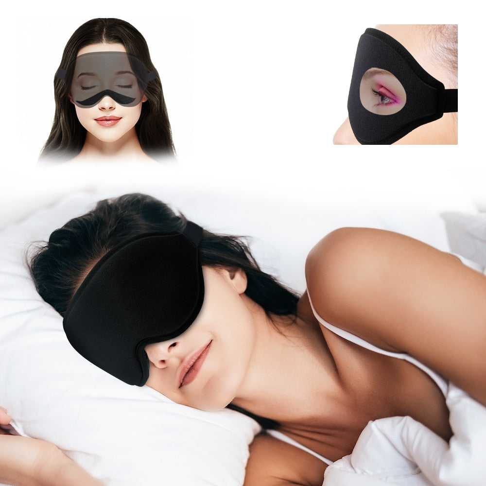 3D Sleeping Mask 14:200003699#3D eye mask-A 19 $ Sleeping Masks Sleeping Masks Accelera Brands Air Assist - Less Stress