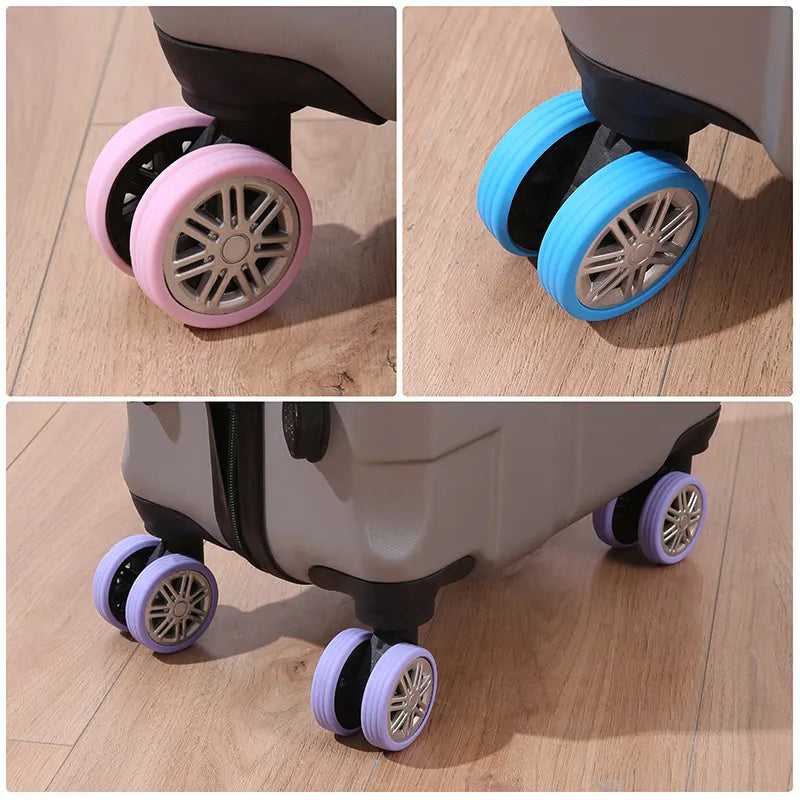 4-Pcs Luggage Wheels Protector 14:10#as pic show 3 $ Accessories Air Assist - Less Stress Air Assist - Less Stress