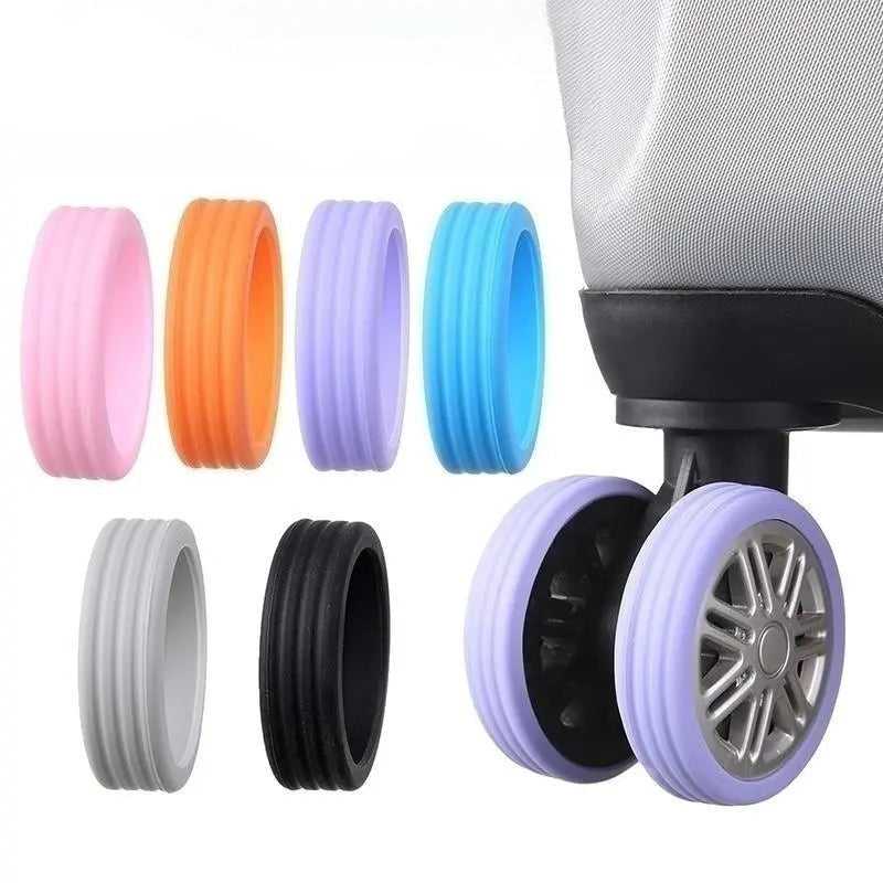 4-Pcs Luggage Wheels Protector 14:10#as pic show 3 $ Accessories Air Assist - Less Stress Air Assist - Less Stress