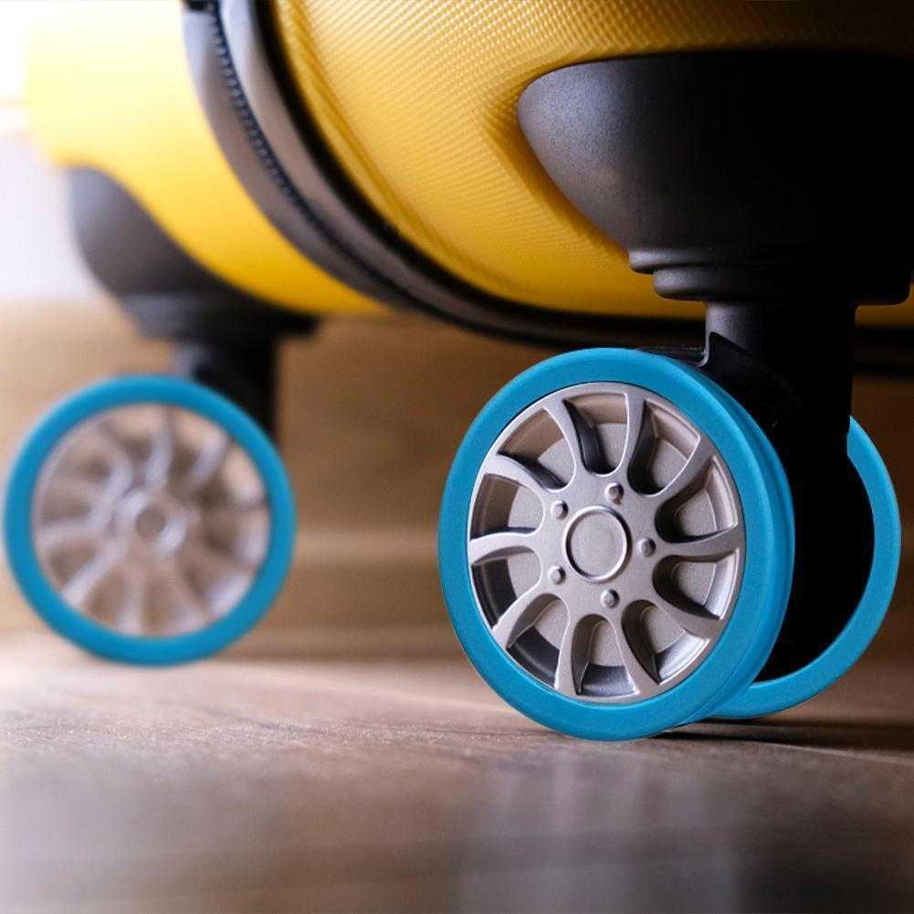 4-Pcs Luggage Wheels Protector 14:10#as pic show 3 $ Accessories Air Assist - Less Stress Air Assist - Less Stress