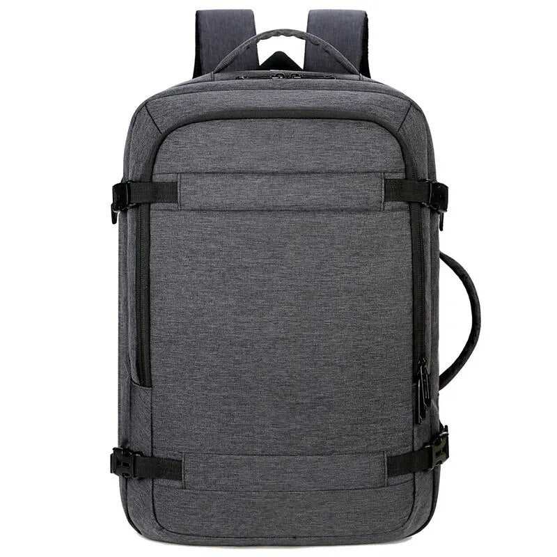 40L Expandable Water Resistant Travel Backpack 14:771#Escalable Black;5:310#18inch(32x46x15)cm;200007763:201336100 69 $ Travel Backpacks Air Assist - Less Stress Air Assist - Less Stress