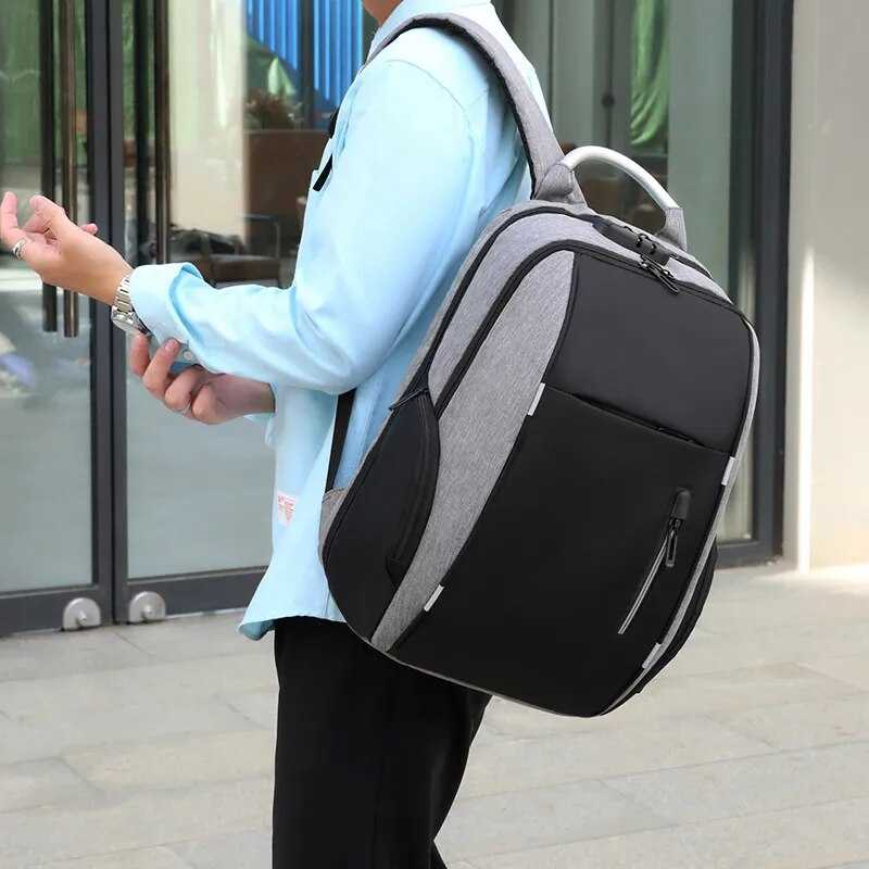 Anti-Theft 22L USB Charging Backpack 14:771#Black;5:201300886;200007763:201441035 59 $ Travel Backpacks Air Assist - Less Stress Air Assist - Less Stress