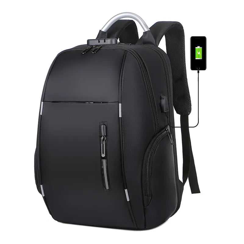 Anti-Theft 22L USB Charging Backpack 14:771#Black;5:201300886;200007763:201441035 59 $ Travel Backpacks Air Assist - Less Stress Air Assist - Less Stress