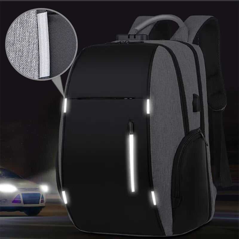 Anti-Theft 22L USB Charging Backpack 14:771#Black;5:201300886;200007763:201441035 59 $ Travel Backpacks Air Assist - Less Stress Air Assist - Less Stress