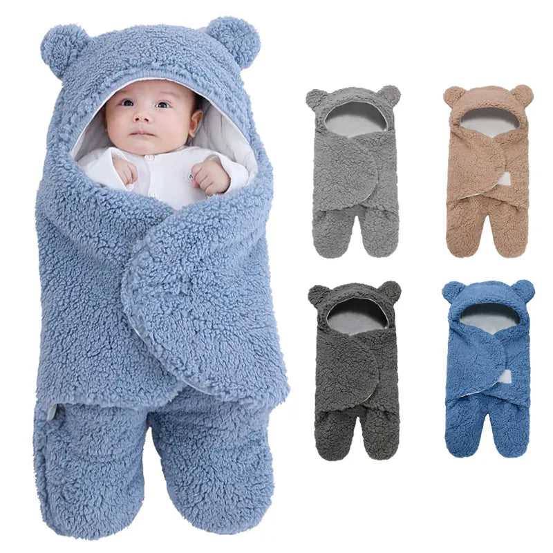 Baby Fluffy Fleece Bear Blanket 14:29#BM0001;5:56964930#0-3 Month 34 $ Kids Air Assist - Less Stress Air Assist - Less Stress