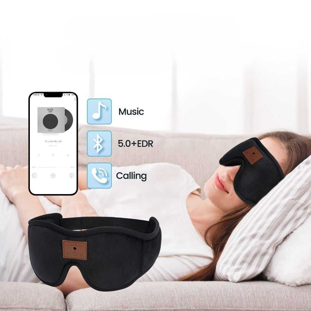 Bluetooth Sleeping Mask 14:193#Music sleep mask 34 $ Sleeping Masks Sleeping Masks Accelera Brands Air Assist - Less Stress