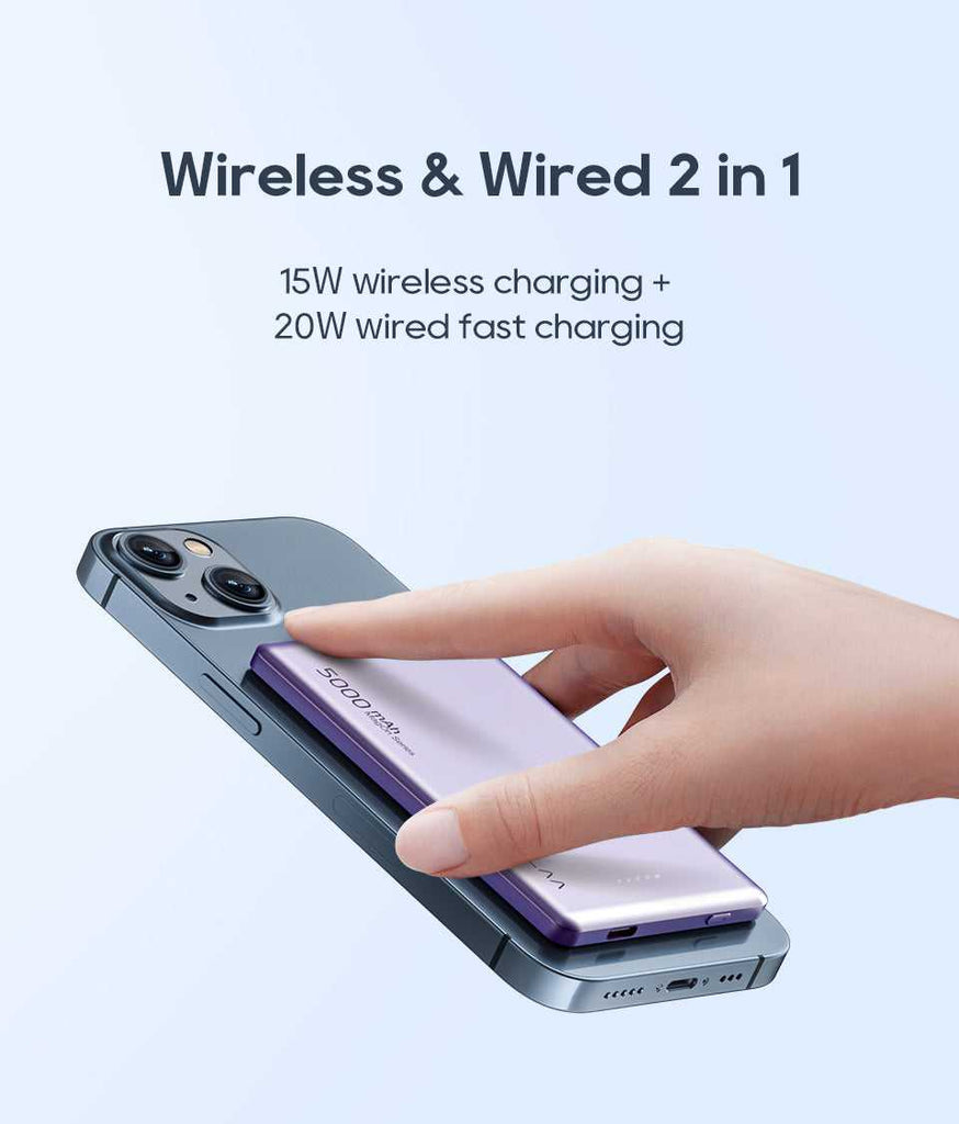 KUULAA™ Wireless Power Bank 14:29#Purple;200001063:200682039 59 $ Chargers & Headphones Air Assist - Less Stress Air Assist - Less Stress