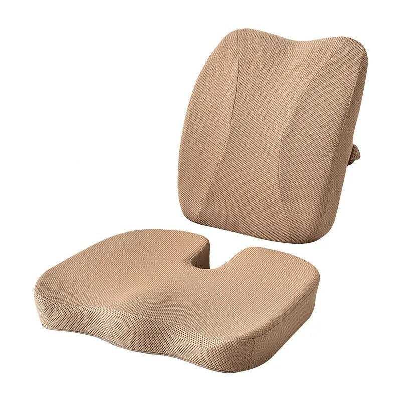 Memory Foam Orthopedic Seat Cushion 14:29#1set black 69 $ Airplane Cushions & Beds Air Assist - Less Stress Air Assist - Less Stress