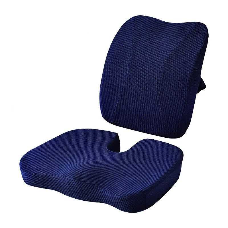 Memory Foam Orthopedic Seat Cushion 14:29#1set black 69 $ Airplane Cushions & Beds Air Assist - Less Stress Air Assist - Less Stress