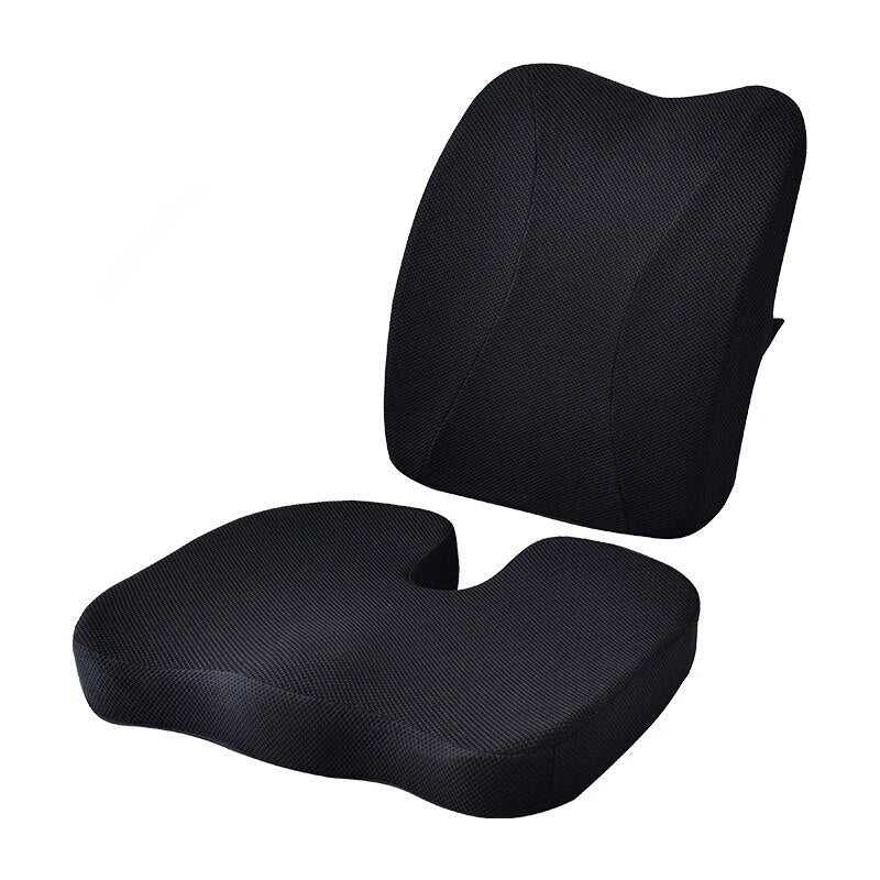 Memory Foam Orthopedic Seat Cushion 14:29#1set black 69 $ Airplane Cushions & Beds Air Assist - Less Stress Air Assist - Less Stress