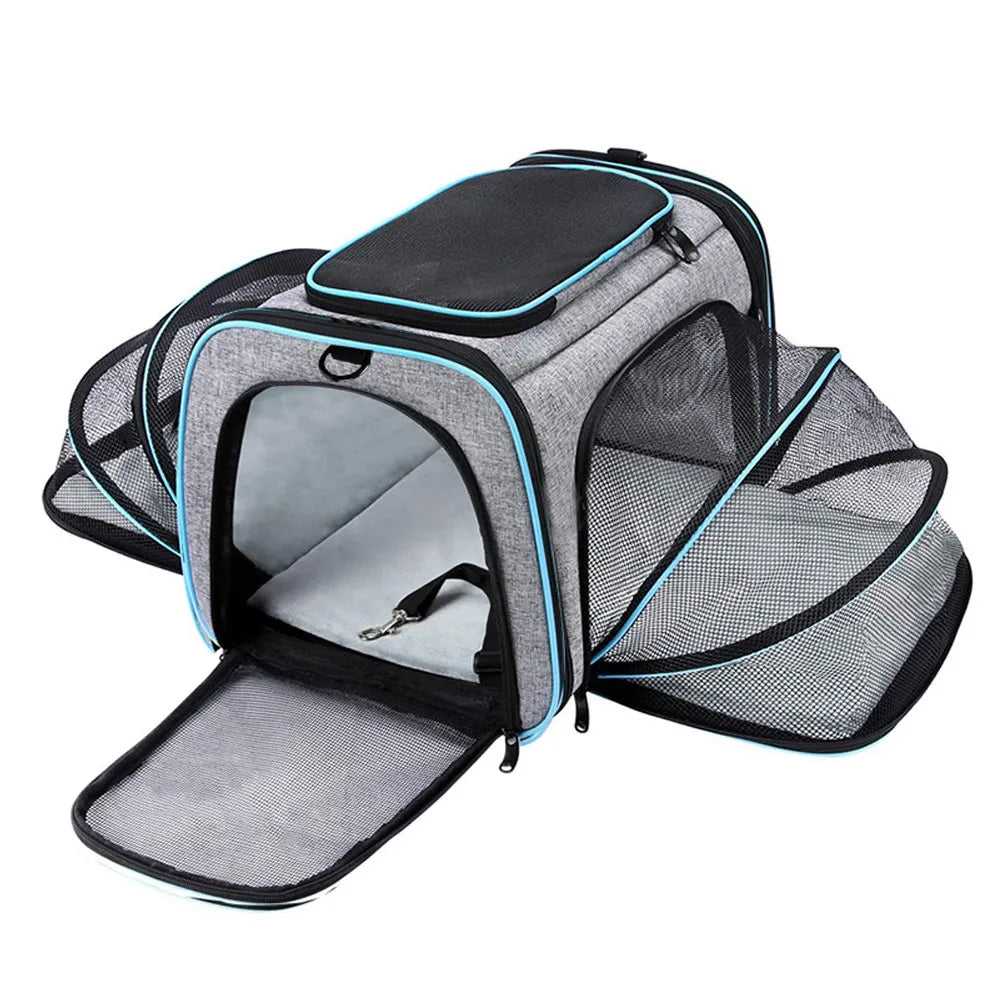 Pet Travel Carrier Bag 14:29#Blue;5:100014064 59 $ Travel Backpacks Air Assist - Less Stress Air Assist - Less Stress