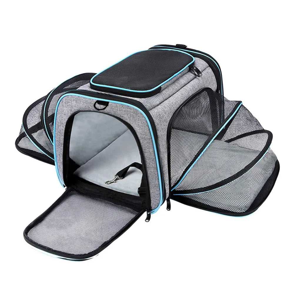 Pet Travel Carrier Bag 14:29#Blue;5:100014064 59 $ Travel Backpacks Air Assist - Less Stress Air Assist - Less Stress