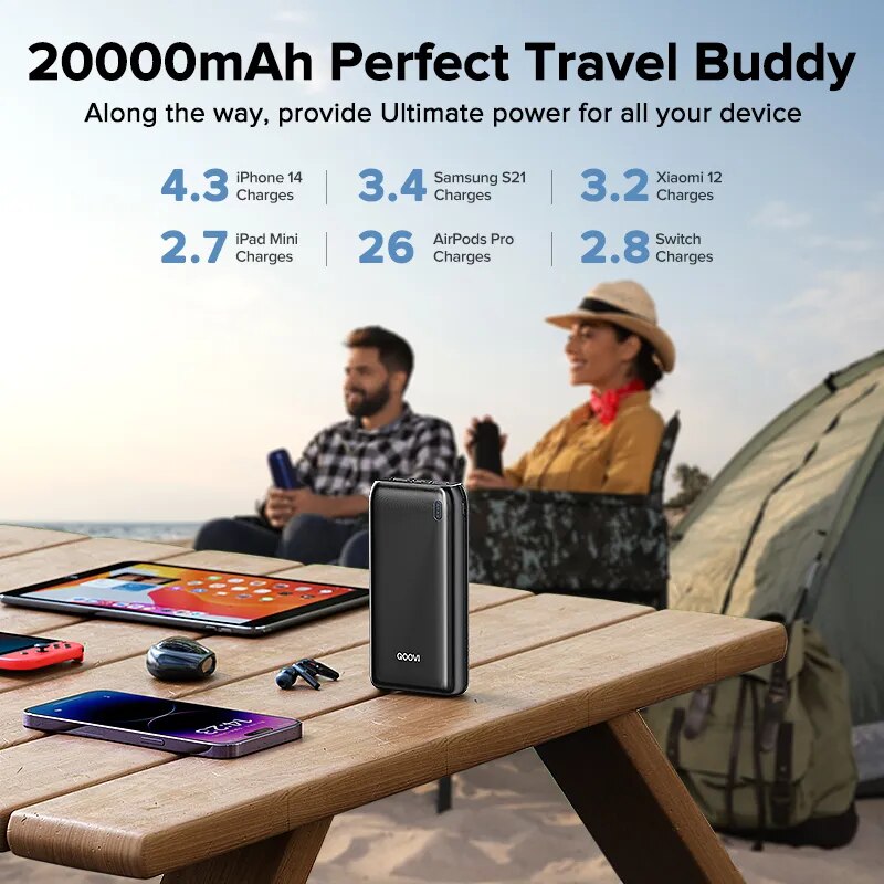 QOOVI™ Charging Portable Power Bank